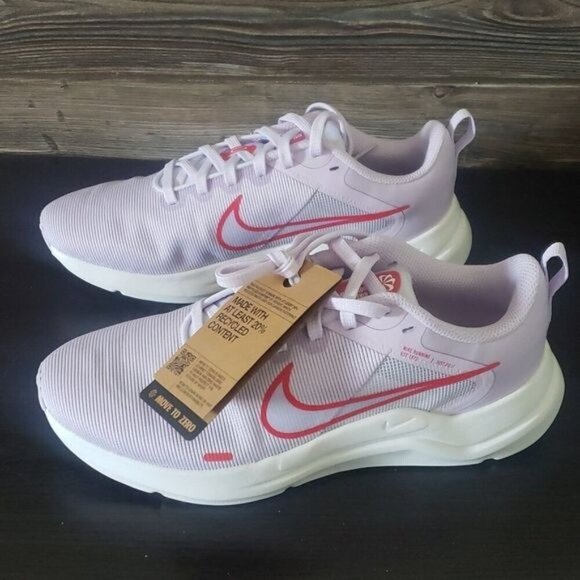 New Nike Downshifter Purple Running Sneakers Size 8 Athletic Workout Gym Casual - Picture 6 of 9